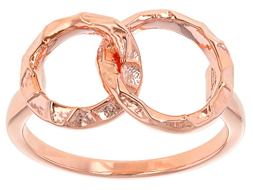 Pre-Owned Timna Jewelry Collection™ Copper Interlocking Rings Ring - Size 7