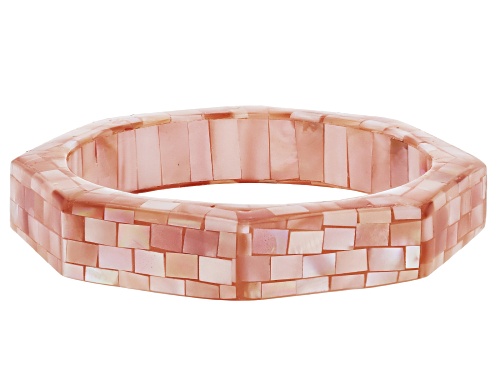Pre-Owned Pink Mother-Of-Pearl Bangle