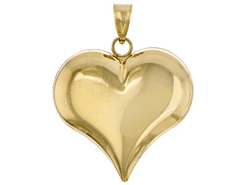 Pre-Owned 10K Gold Filled Polished Puff Heart Pendant