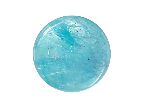 Brazilian paraiba tourmaline average 0.50ct 5mm round cabochon