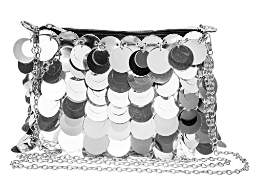 Off Park® Collection, Silver Tone Clutch