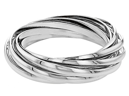 Paula Deen Jewelry™ Silver Tone Rolling Bangle Bracelet Set