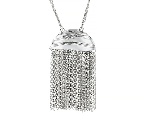 Paula Deen Jewelry™ Silver Tone Tassel Necklace