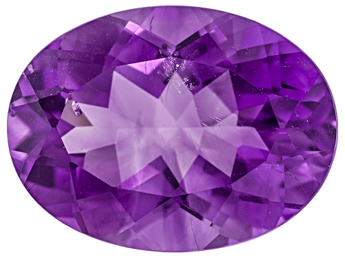 Pre-Owned Moroccan Amethyst With Needles Avg 15.50ct 20x15mm Oval