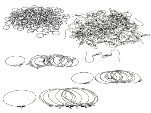 Pre-Owned Stainless Steel Finding Assortment Set of 531