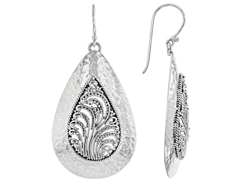 Pre-Owned Artisan Collection of Bali™ Sterling Silver Scrollwork Statement Earrings