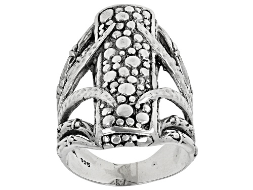Pre-Owned Artisan Collection Of Bali™ Sterling Silver " Agape Love" Ring - Size 7