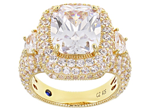 Photo of Pre-Owned Vanna K ™ For Bella Luce ® 14.95ctw Eterno ™ Yellow Ring (7.22ctw DEW) - Size 5