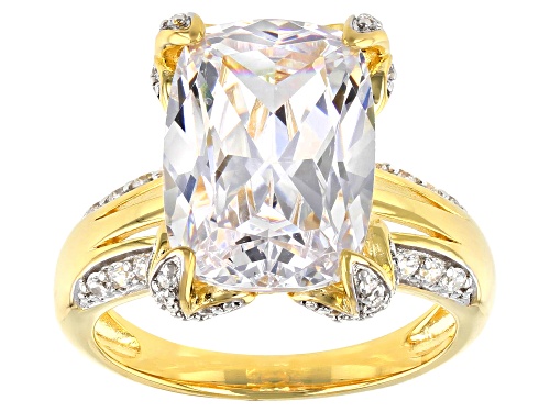 Photo of Pre-Owned Bella Luce ® 10.94ctw Eterno ™ Yellow Ring (9.01ctw DEW) - Size 7