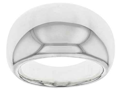 Pre-Owned Sterling Silver Polished Graduated Dome Ring - Size 7