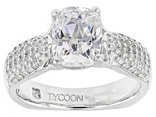 Pre-Owned Tycoon ® For Bella Luce ® 4.11ctw Platineve ™ Ring - Size 6