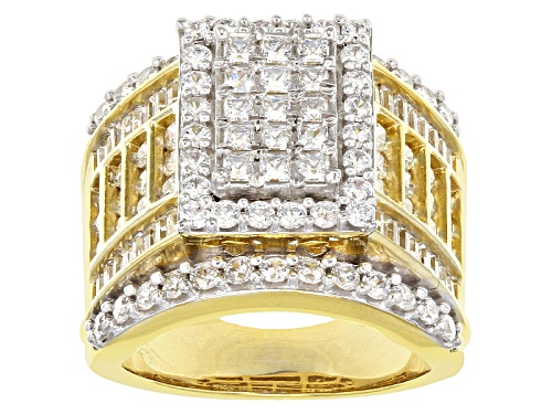 Photo of Pre-Owned Bella Luce ® 5.30ctw Diamond Simulant Eterno ™ Yellow Ring (4.25ctw Dew) - Size 5