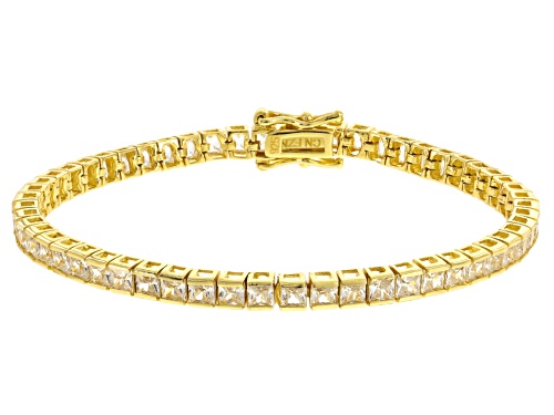 Pre-Owned Bella Luce ® 15.39ctw Princess Cut Eterno ™ Yellow Bracelet - Size 7