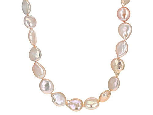 12-13mm Multi-Color Cultured Freshwater Pearl Endless Strand Necklace