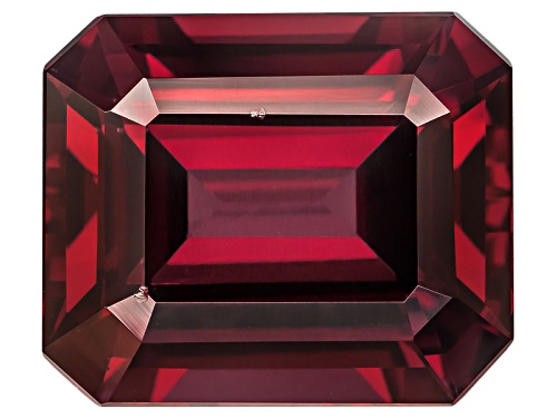 Tanzanian Raspberry Rhodolite Garnet Min 9.75ct 13x11mm Emerald Cut