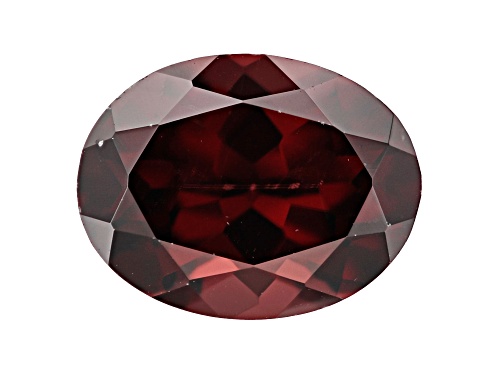 Tanzanian red zircon min 2.50ct 9x7mm oval