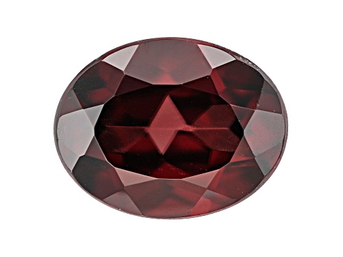 Tanzanian red zircon min 2.75ct 9x7mm oval