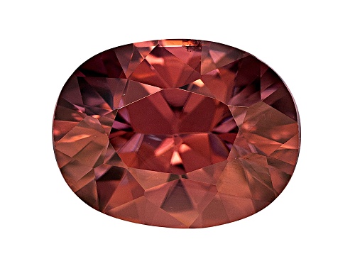 Tanzanian red Zircon min 2.50ct 9x7mm Oval