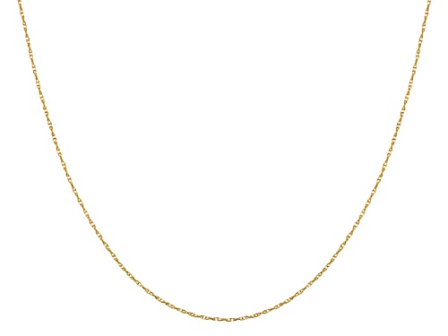 14k Yellow Gold Pendant Chain - Size 18