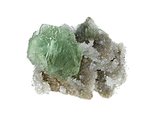 Chinese Fluorite On Quartz Approx 5x3 To 7x5 Centimeters Free Form Specimen Sizes Vary