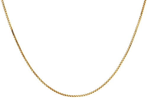 Stefano Oro® 14k Yellow Gold 1.45mm Rounded Box 16 Inch Chain - Size 16