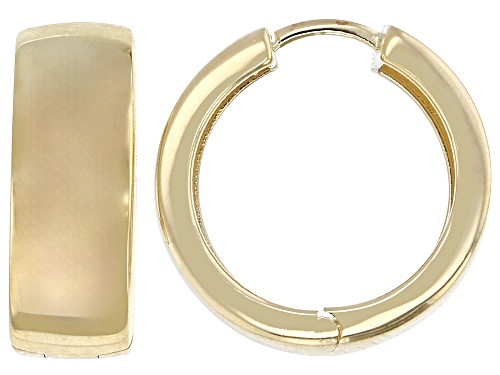 Stefano Oro® 14k Yellow Gold Huggie Hoop Earrings