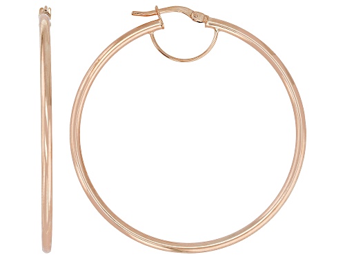 Stefano Oro® 14k Rose Gold 1.55" Capri Earrings