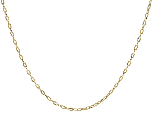 Stefano Oro® 14k Yellow Gold 2.5mm Sun 16" Necklace - Size 16
