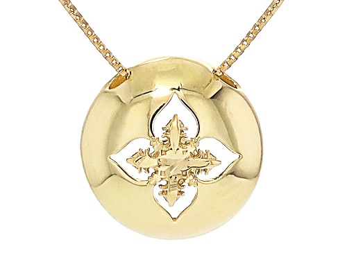 Stefano Oro® 14k Yellow Gold Diamond Cut Pepita Di Firenze Openwork Necklace - Size 18