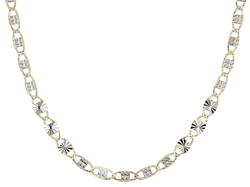 Stefano Oro® 14k Gold Two-Tone 2.3mm Lucciola 16" Necklace - Size 16