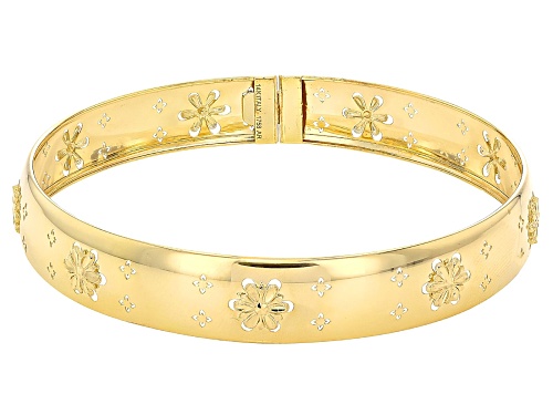 Stefano Oro® 14k Yellow Gold "Nobile Bloom" Opera Bracelet - Size 7.25