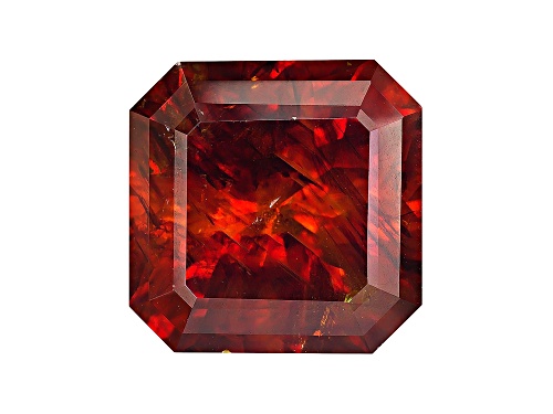 Spanish Sphalerite 50.26ct 20x20mm Square Octagonal Custom Cut