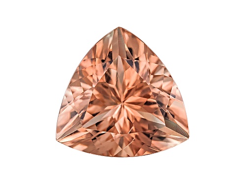 Red Oregon Sunstone From Butte Mine 1.20ct Minimum 8mm Trillion Brilliant Cut Color Varies
