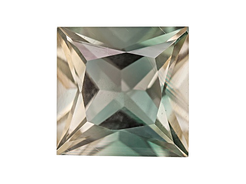 Green Oregon Sunstone From Butte Mine .90ct Minimum 6mm Square Princess Cut Color Varies