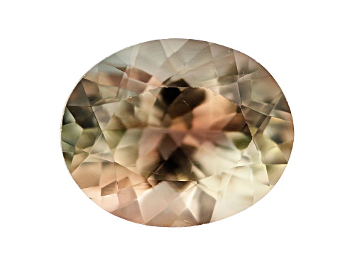 Bi-color Oregon sunstone min 2.25ct 10x8mm oval