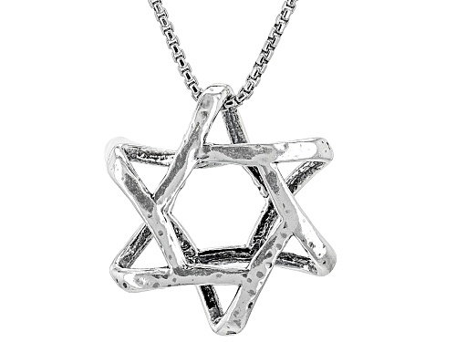 Artisan Collection of Israel™ Sterling Silver Star of David Pendant With Chain
