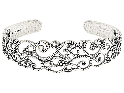 Artisan Collection of Israel™ Sterling Silver Filigree Cuff Bracelet