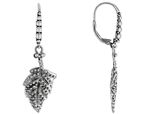 Photo of Artisan Collection Of Bali™ Sterling Silver Leaf Dangle Earrings