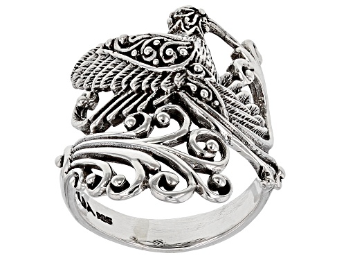 Artisan Collection Of Bali™ Sterling Silver Hummingbird Ring - Size 8