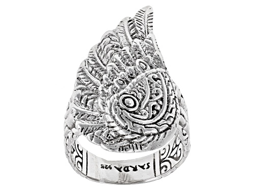 Artisan Collection Of Bali™ Sterling Silver "Mighty Warrior" Angel Wing Ring - Size 7