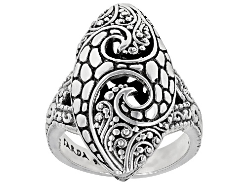 Artisan Collection Of Bali™ Sterling Silver "Circumstances Shaped" Ring - Size 8