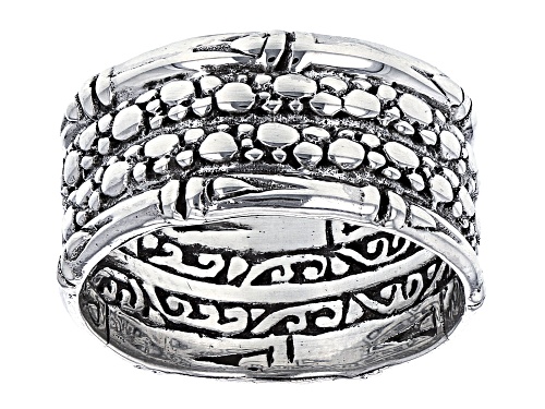 Artisan Collection Of Bali™ Sterling Silver "Supremely Happy Forever" Band Ring - Size 7