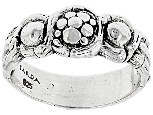 Photo of Artisan Collection Of Bali™ Sterling Silver "Perfecter of Faith" Band Ring - Size 9
