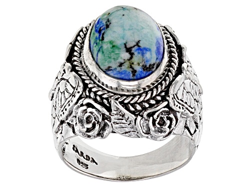 Photo of Artisan Collection of Bali™ Bali Blue™ Sterling Silver Butterfly Ring - Size 7