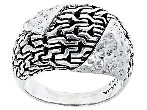 Photo of Artisan Collection of Bali™ Silver "Great Calm" Chainlink Ring - Size 7