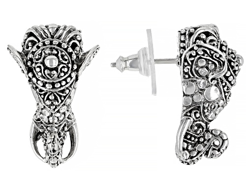 Photo of Artisan Collection of Bali™ Sterling Silver Colossal Elephant Earrings