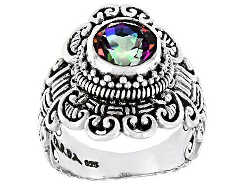 Photo of Artisan Collection of Bali™ 1.62ct Odyssey Green™ Quartz Silver Ring - Size 7