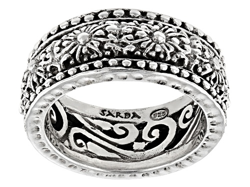 Photo of Artisan Collection of Bali™ Silver Adair "You Are Valued" Hammered Spinner Ring - Size 9