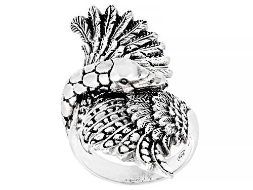 Artisan Collection of Bali™ Sterling Silver "Fabulous Union" Swan Ring - Size 7