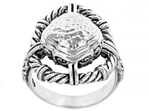 Artisan Collection of Bali™ Silver "Passionate Prayer" Hammered Ring - Size 7